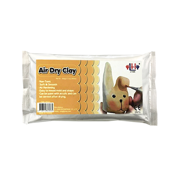 Air Dry Clay 500g Brown