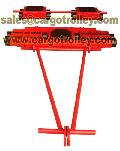 Machinery dolly move machine can save times
