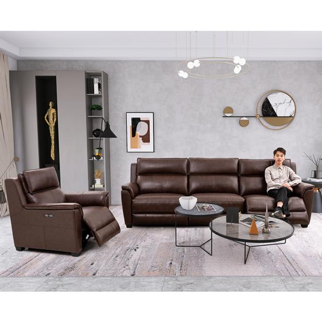 MANWAH CHEERS High Quality Livingroom Sofa Living Room Furniture Design Modern Luxury Leather Sofa