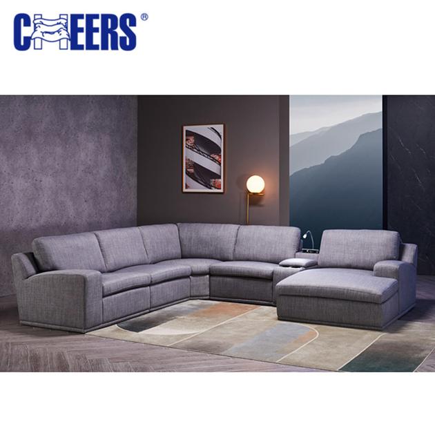 Manufacturer convertible sectional lounge furniture luxury design sleeper fabric couch modern sofas