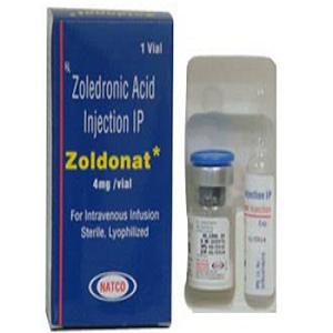 Zoldonat Zoledronate 4mg Injection Wholesale Price India Supply