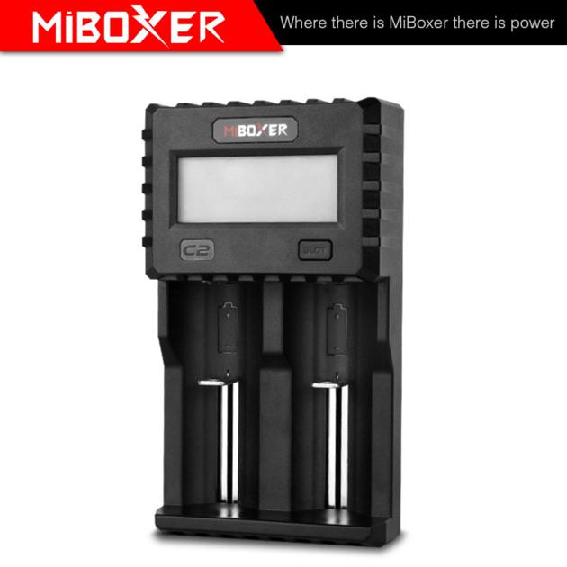 Miboxer C2-3000 Full Auto Battery Charger 2 Slots 1.5A Fast Charger