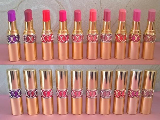 Yves Saint Laurent Rouge Volupte lipsticks for wholesale and other cosmetics for sale