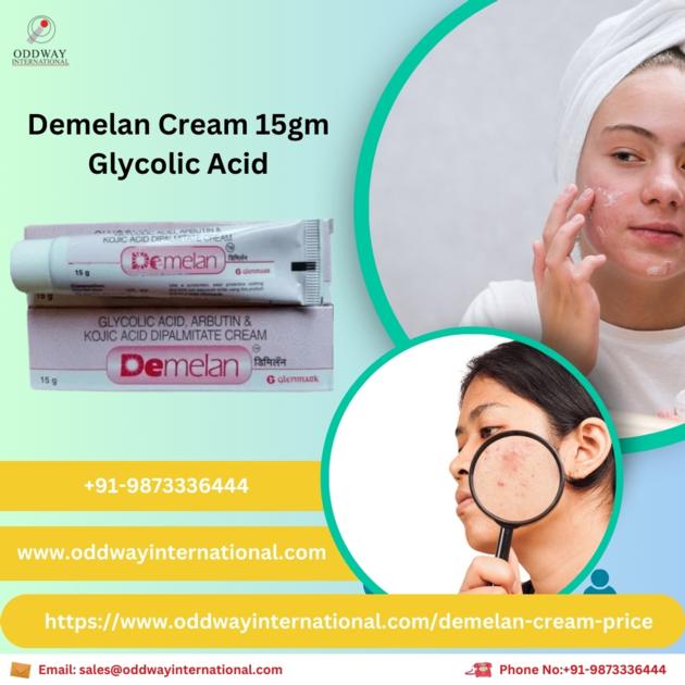 Demelan Cream 15gm Glycolic Acid