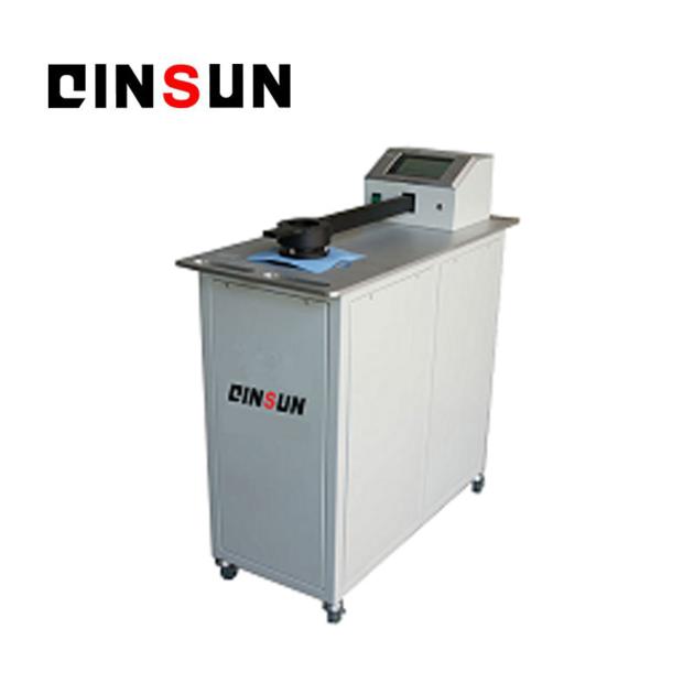 DIN 53887 laboratory air permeability tester for testing airflow through fabrics