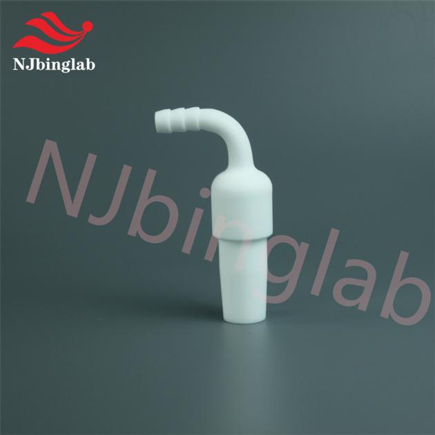 Teflon high-purity PTFE gas joint, withstands high temperatures of 250 degrees, support customizatio