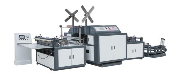 XD-HD1200China Factory Non-woven Sheet Cutting&Handle Loop Welding Machine