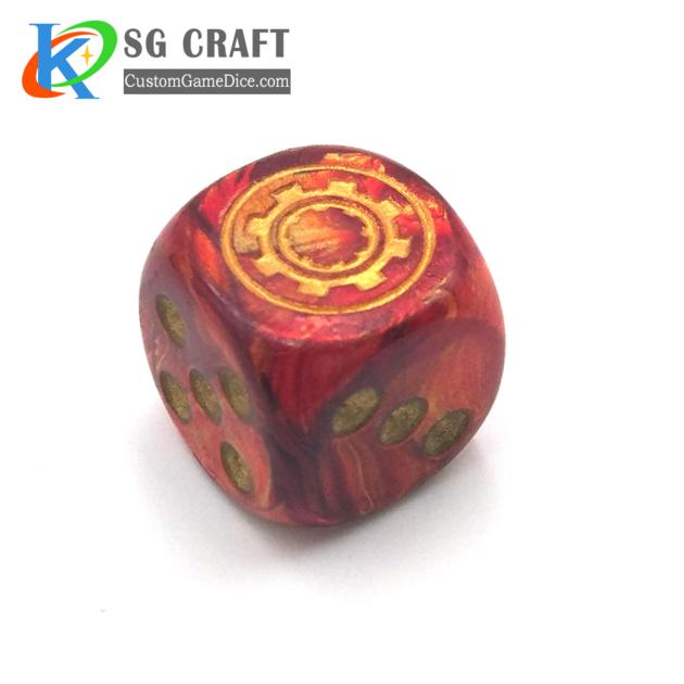 custom party game dice