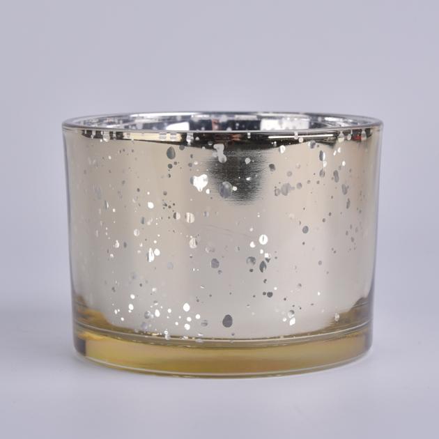 Luxury Mercury Glass Candle Jar
