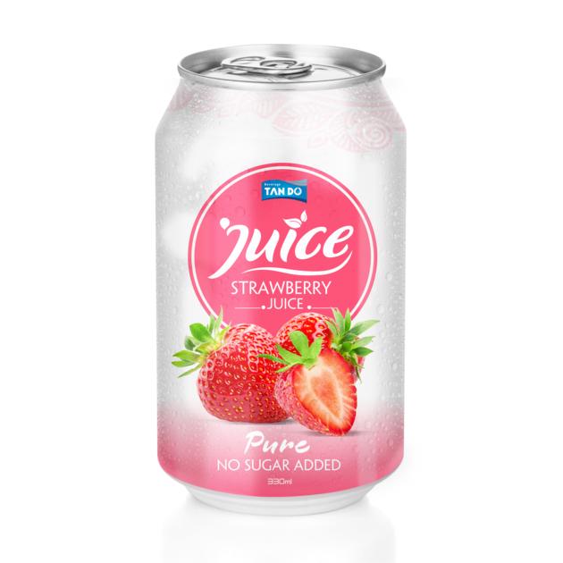 Natural Orange Juice In 330ml Can