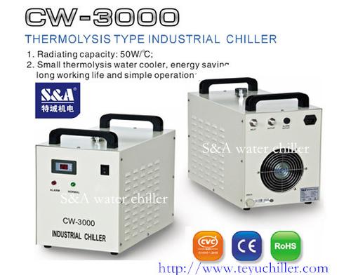 recirculating water chiller for RF tube S&A CW-6000