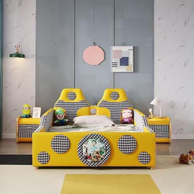 Umikk Kids Style Bed Solid Wood Frame Bunk Bed Customized Bedroom Furniture Bed