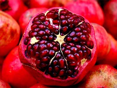 organic pomegranate