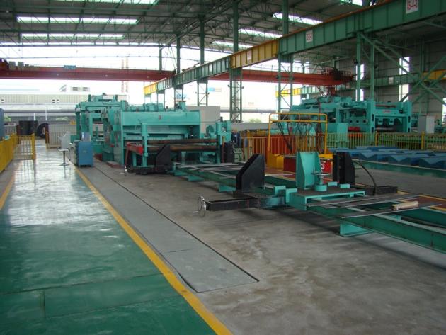 25X2500mm Heavy Gage Steel Cut-To-Length Line