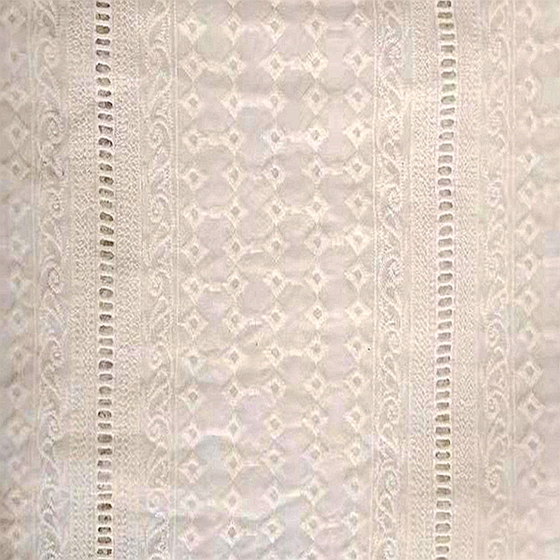 organic cotton voile embroidery lace fabric