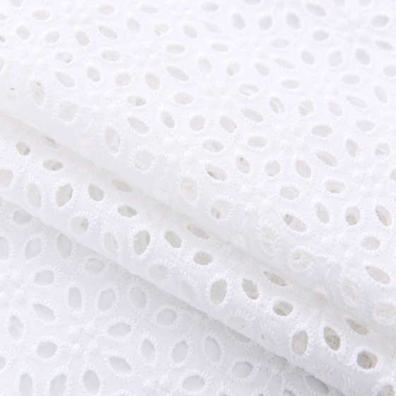 cotton lace fabric by the yard voile embroidery fabric