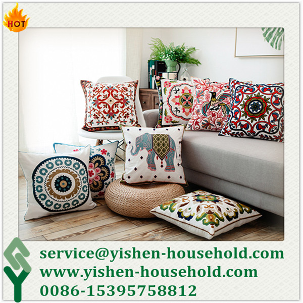 Yishen-Household NO MOQ embroidery sofa cushion cover 