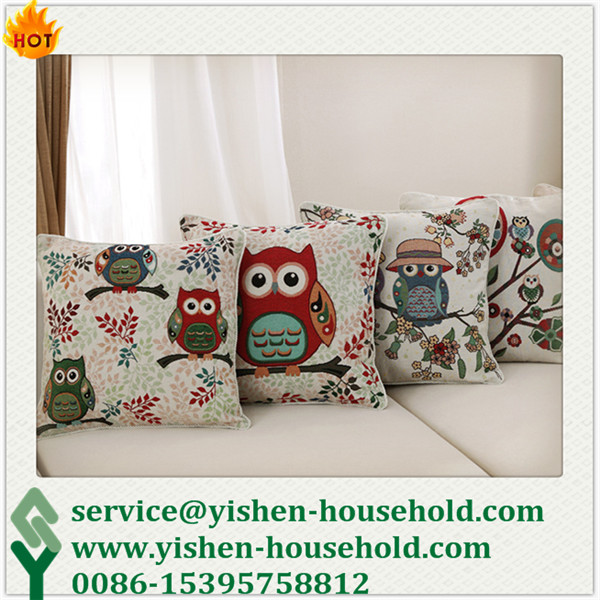 Yishen-Household hot selling christmas cushion cover embroidery cushion cover
