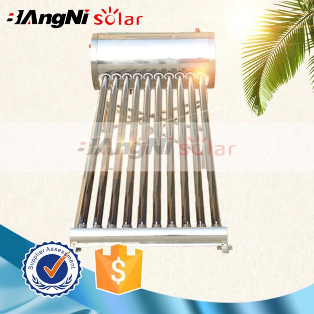 Professional stainless steel non-pressure solar water heater