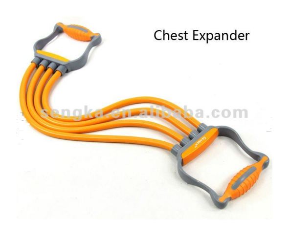 Dipped Latex Tube Elastic Chest Expander