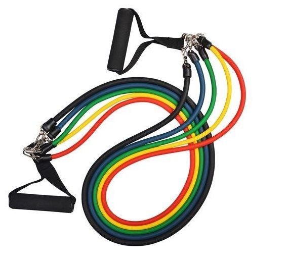 Exercise Fitness Resistance Workout Bands 11pcs-set