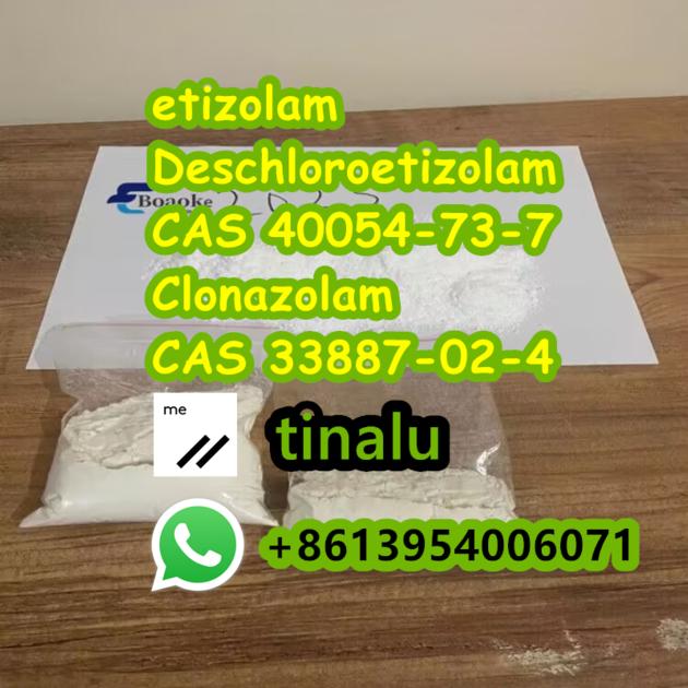 Flubrotizolam CAS 57801-95-3 Flubromazepam CAS 2647-50-9 etizolam