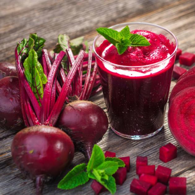 Fresh red beet