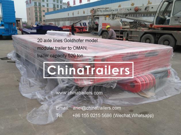 Goldhofer THP/SL modular trailer