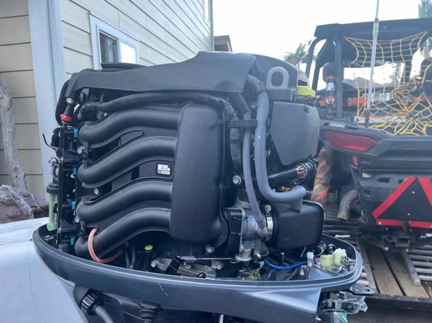 Slightly Used Yamaha 50HP 4 Stroke