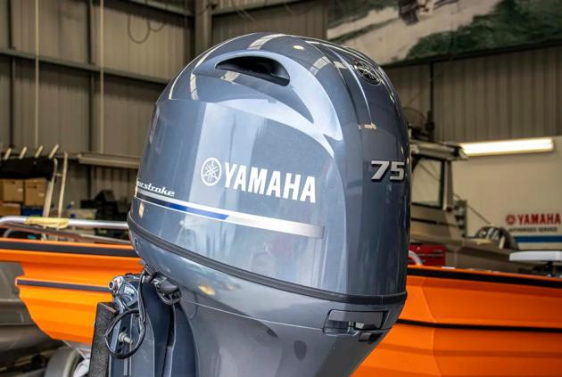 Slightly Used Yamaha 75HP 4 Stroke