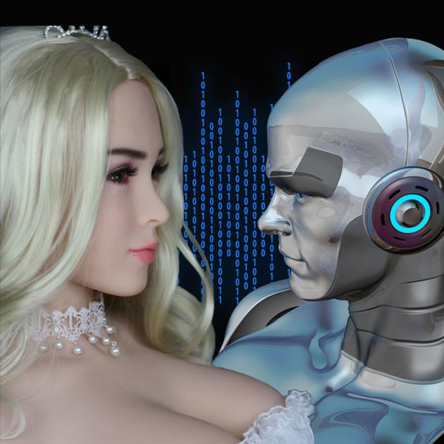 TPE silicone sex robot adult sex doll for man