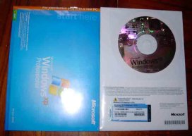 New genuine all  windows xp pro full edition with sp1 sp2 coa hologram  - $74.95reg. $299.95