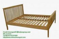 Wooden bed