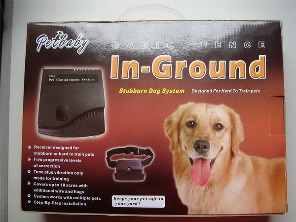10 dogs Underground Shock Dog Fence Training Collar Pet Electric Fencing e-026