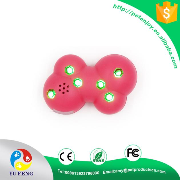 USB Multi-function Bowknot and Dog Bone Shape Ultrasonic Tick And Flea Flashing Repeller