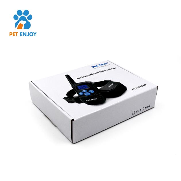 Petrainer PET998DRB Dog Training Collar Rechargeable and Rainproof 330 yd Beep Vibra Shock Electroni
