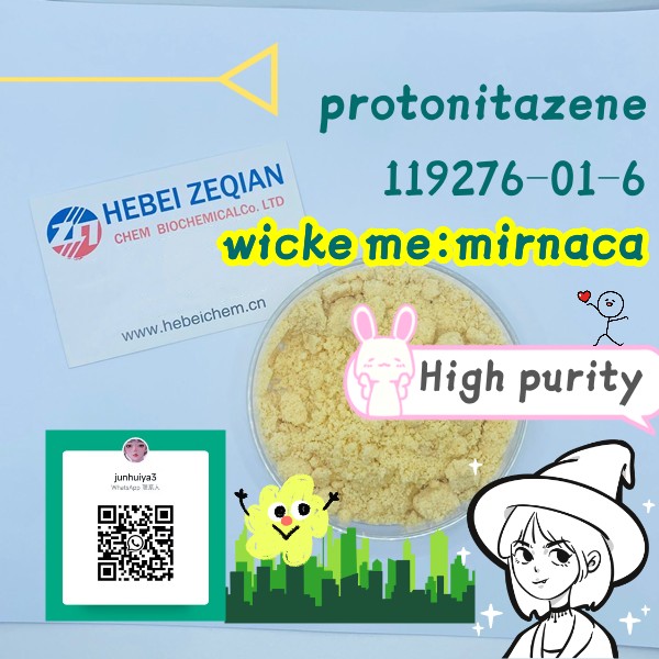 protonitazene powder CAS 119276-01-6/CAS 14680-51-4 Metontiazene Fen