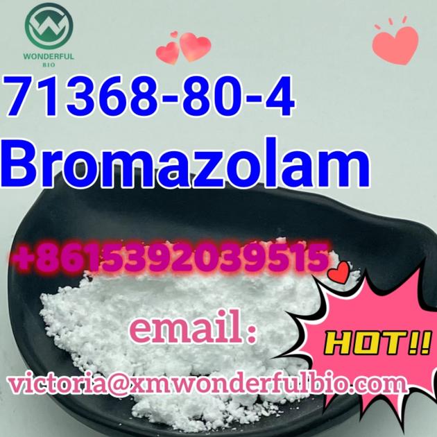 best,71368-80-4 Bromazolam，Factory，wholesale，fast delivery， Chemical technology，99%CAS：71368-80-4