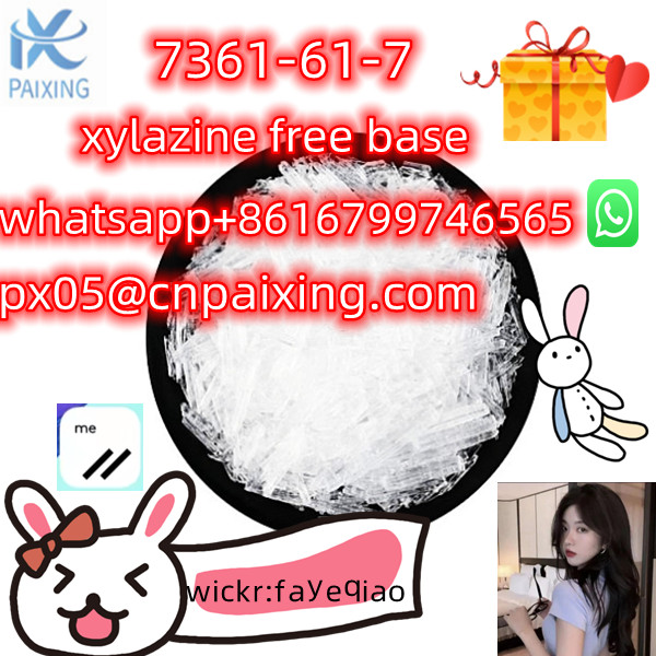 cas7361-61-7 xylazine free base with best price