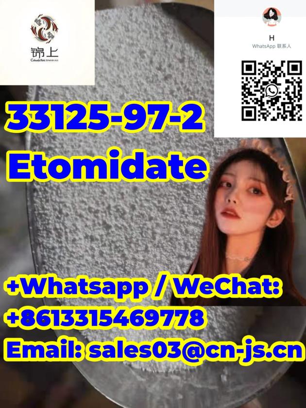 high purity  Discount  Etomidate 33125-97-2