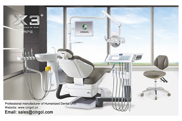 Cingol innovatitive design dental unit X3 plus