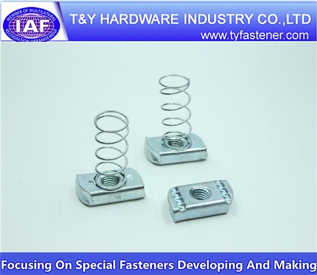 stainless steel spring nuts