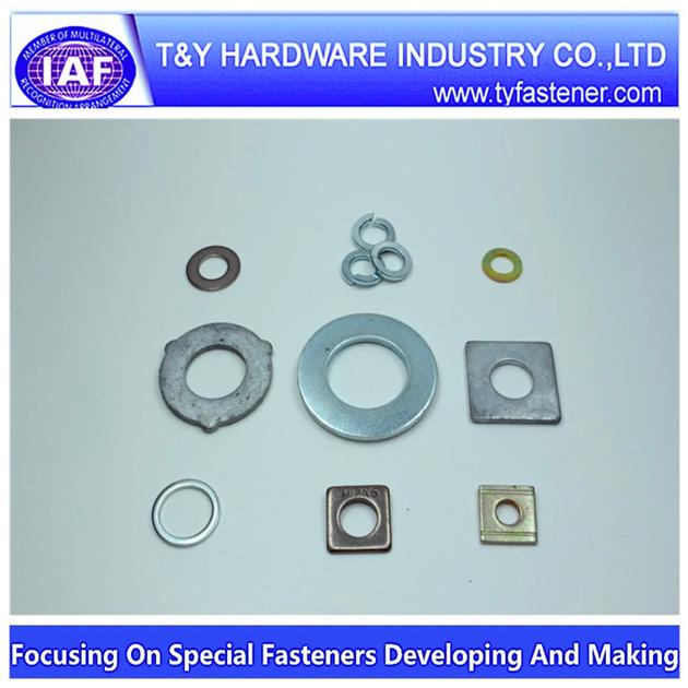 Flat Square Metal washer HDG Coating