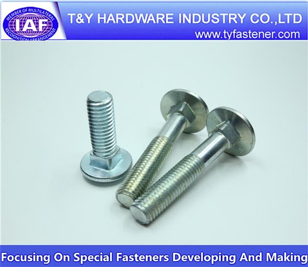 China wholesale a2 m6 carriage bolt with ASTM DIN JIS Standard