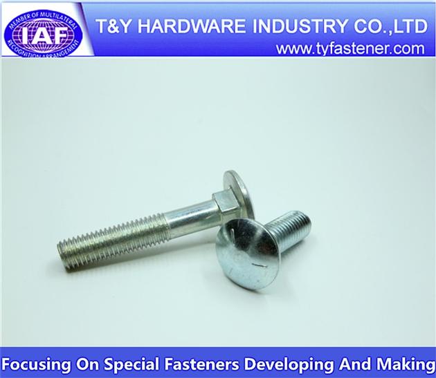 carriage bolts din 607/din 603 galvanized