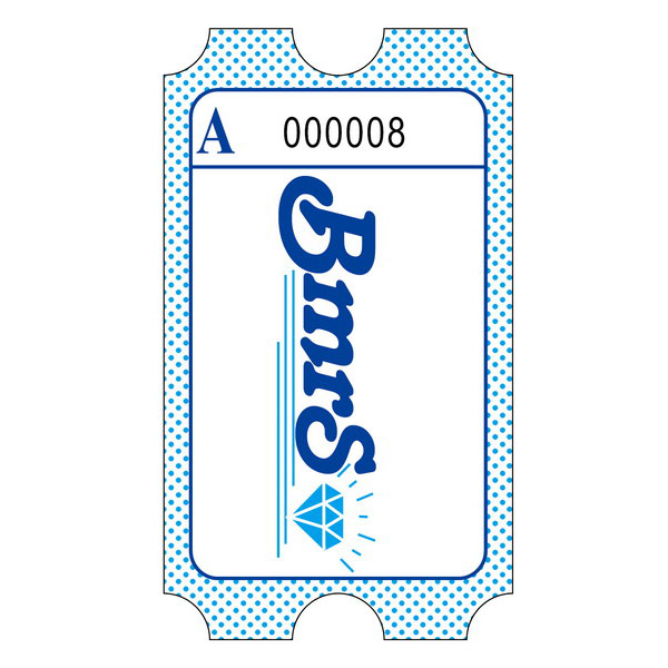 Redemptiom Ticket Arcade Ticket Long Ticket