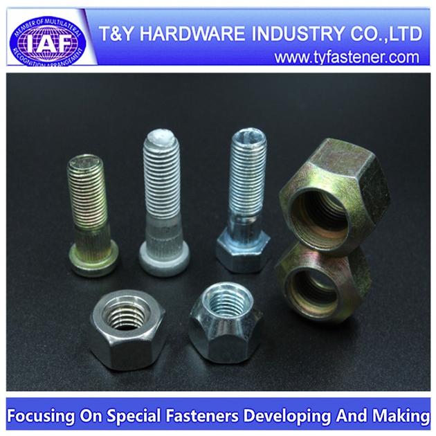 wheel bolt zp/zyp/zinc green plated/HDG/DAC