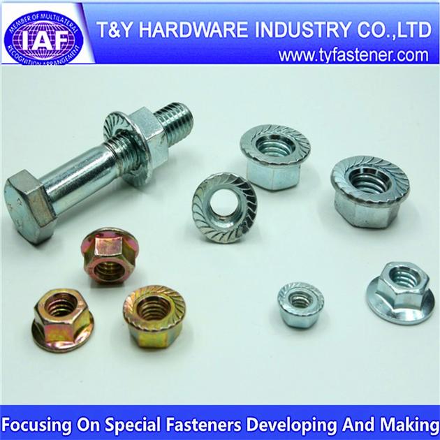 Hex Flange Nuts iso 4161