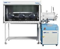Etelux high quality vacuum glove box-3 port