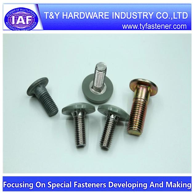 Grade2/5/8 high quality fin neck bolts